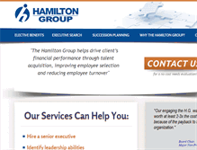 Tablet Screenshot of hamiltonassociates.com